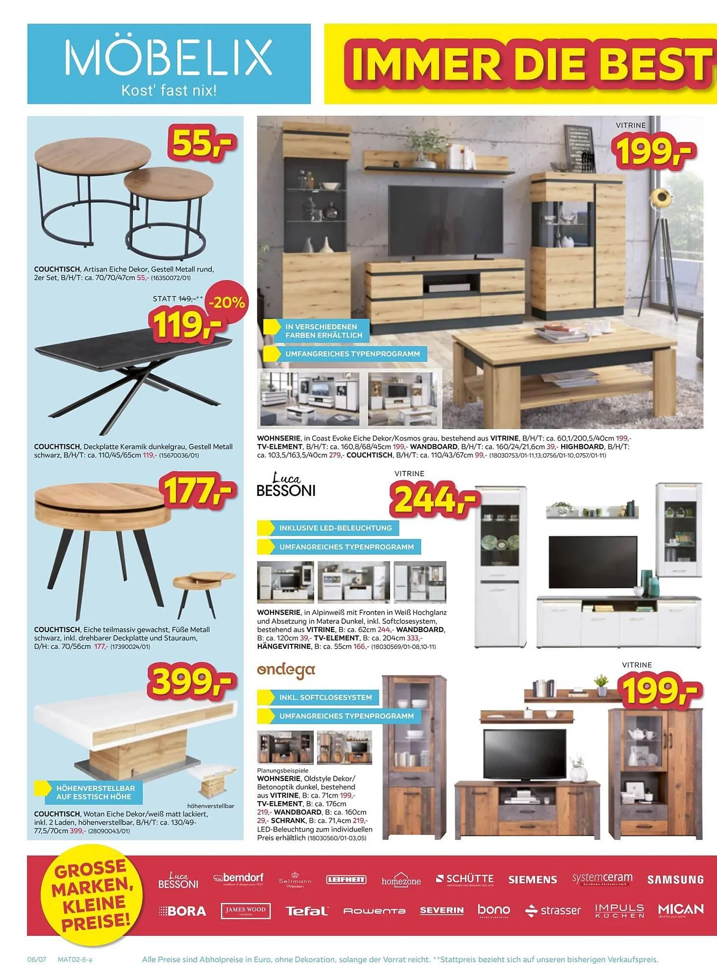 Möbelix Prospekt von 27. Jänner bis 2. Februar 2026 - Flugblätt seite 6