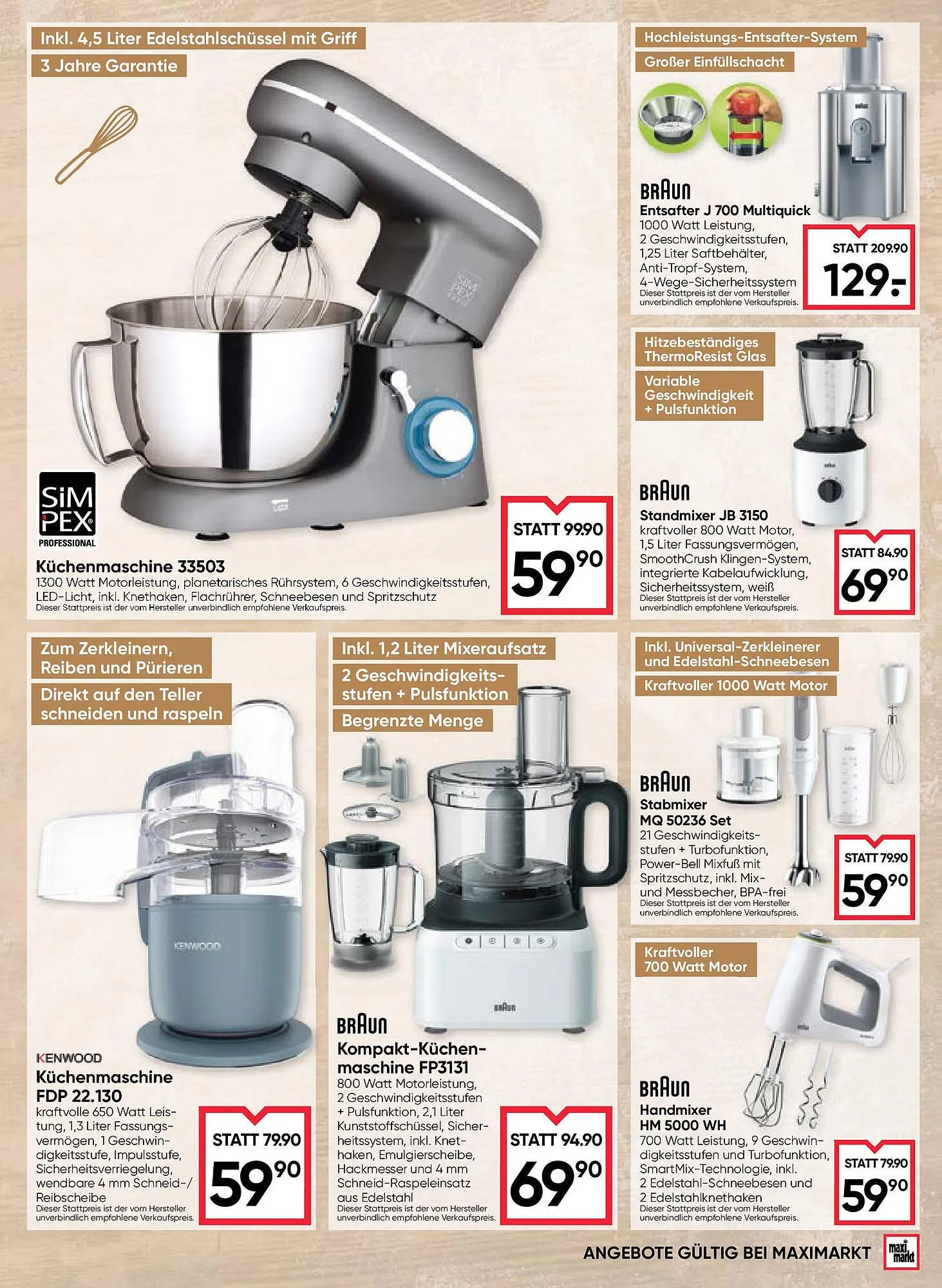 Maximarkt Flugblatt von 23. Oktober bis 12. November 2025 - Flugblätt seite 5