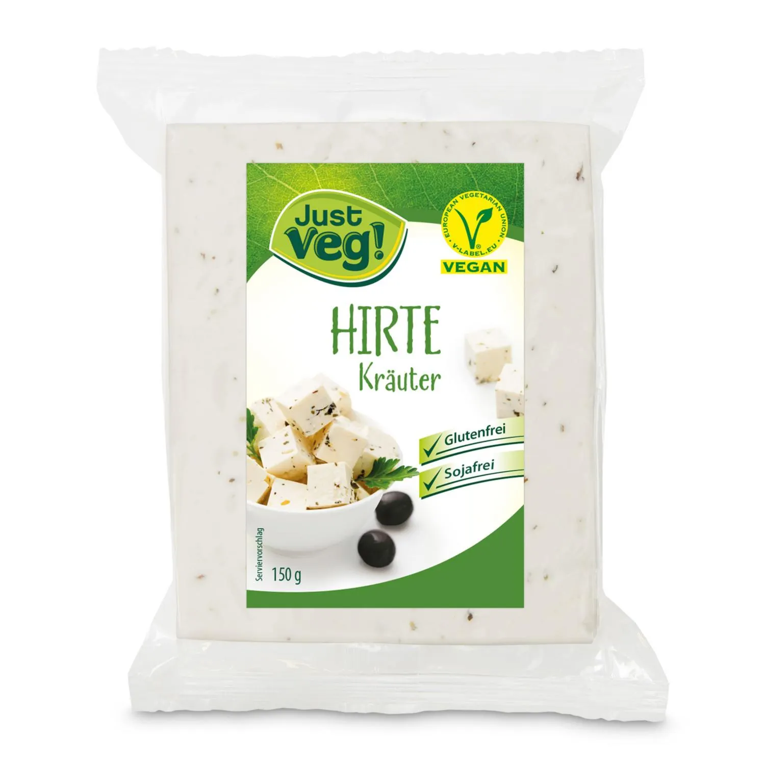 JUST VEG! Hirtenkäse Vegan, Kräuter