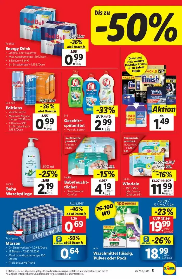 Tolles Angebot für alle Kunden von 30. Jänner bis 5. Februar 2025 - Flugblätt seite  5