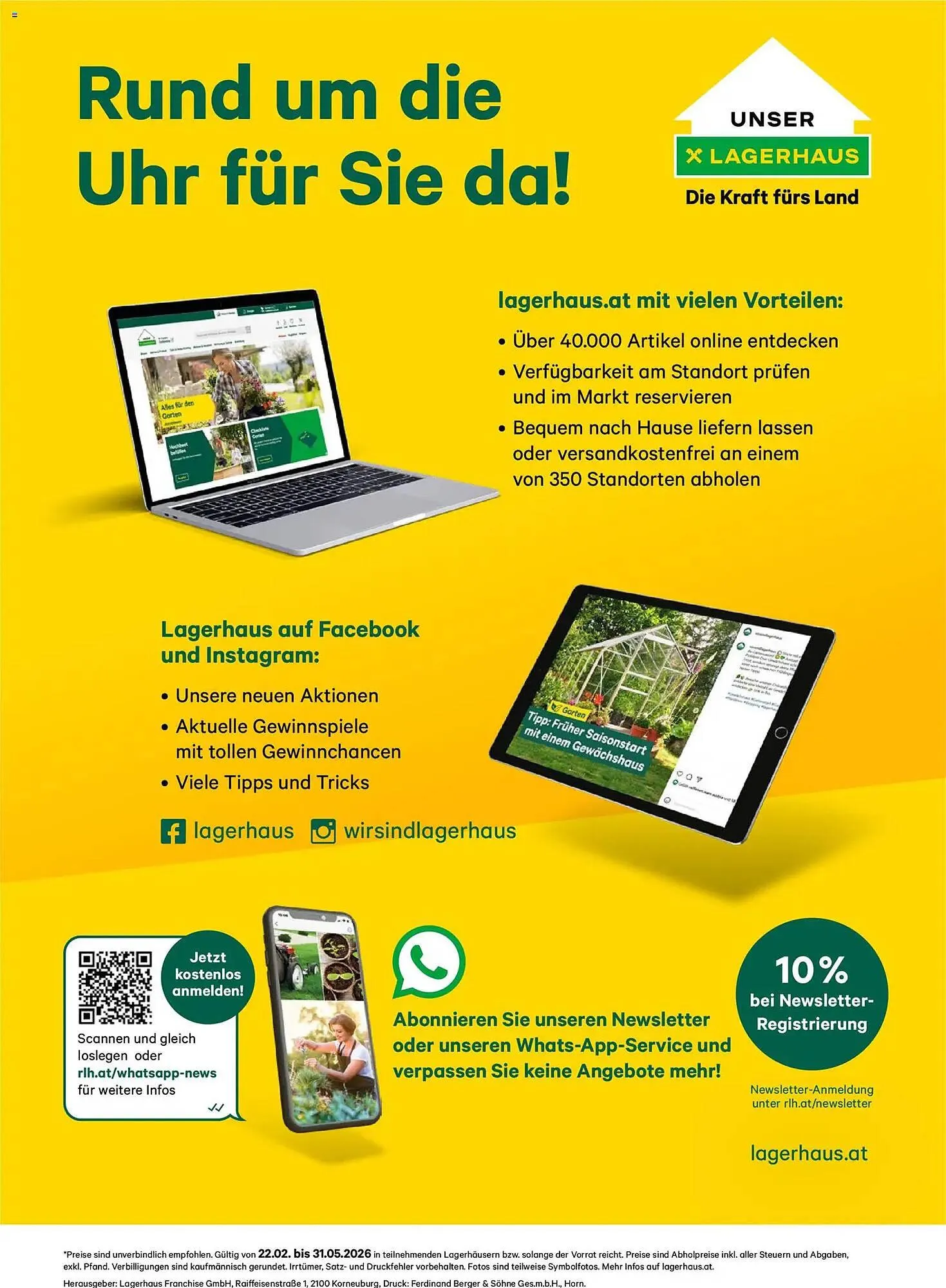 Lagerhaus Flugblatt von 22. Februar bis 31. Mai 2026 - Flugblätt seite  200
