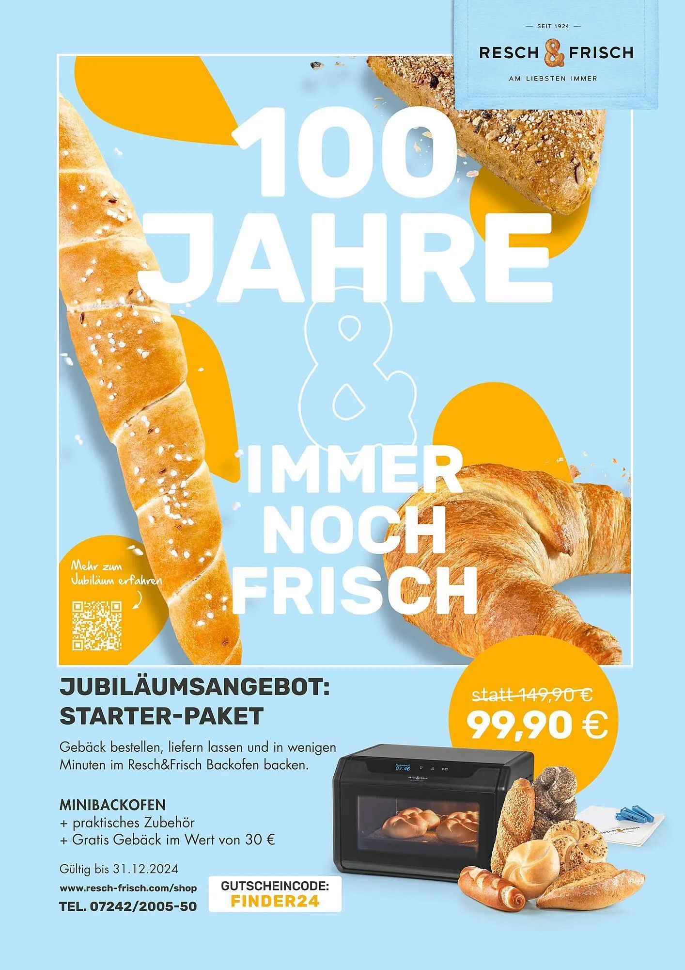 Resch & Frisch Flugblatt von 24. Juni bis 24. Juli 2024 - Flugblätt seite 1