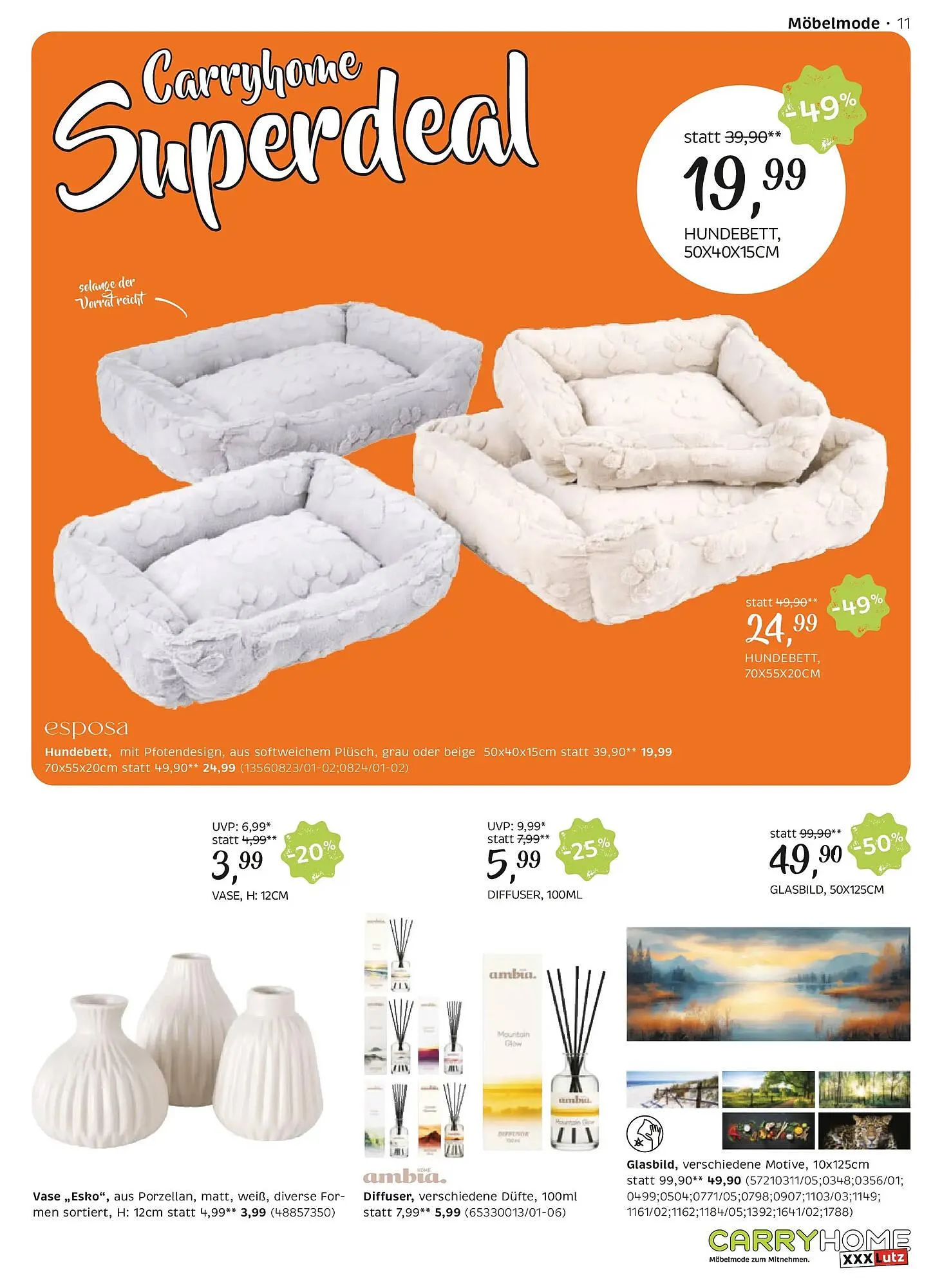 XXXLutz Prospekt von 7. April bis 21. April 2026 - Flugblätt seite  11