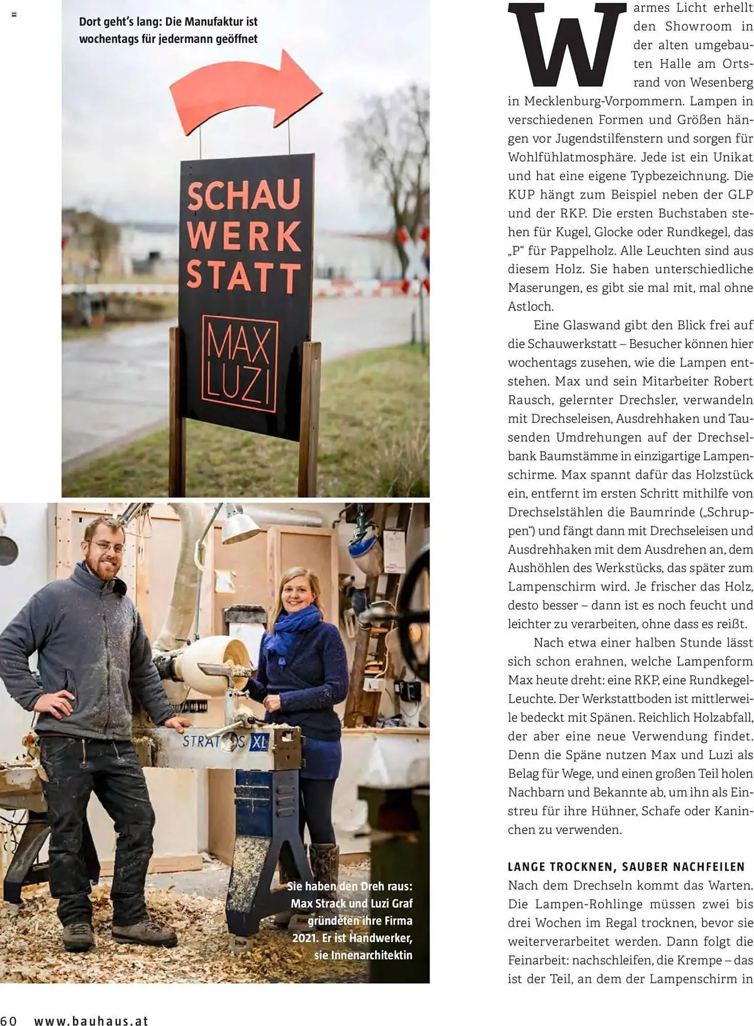 Bauhaus Flugblatt von 1. Oktober bis 31. März 2026 - Flugblätt seite 60