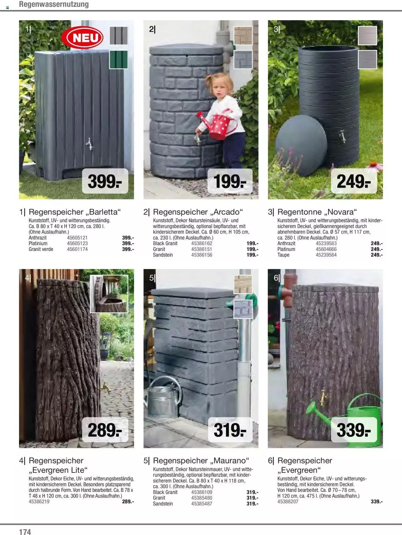 Hagebau Gartenjahr 2023 von 7. März bis 31. Dezember 2023 - Flugblätt seite  174