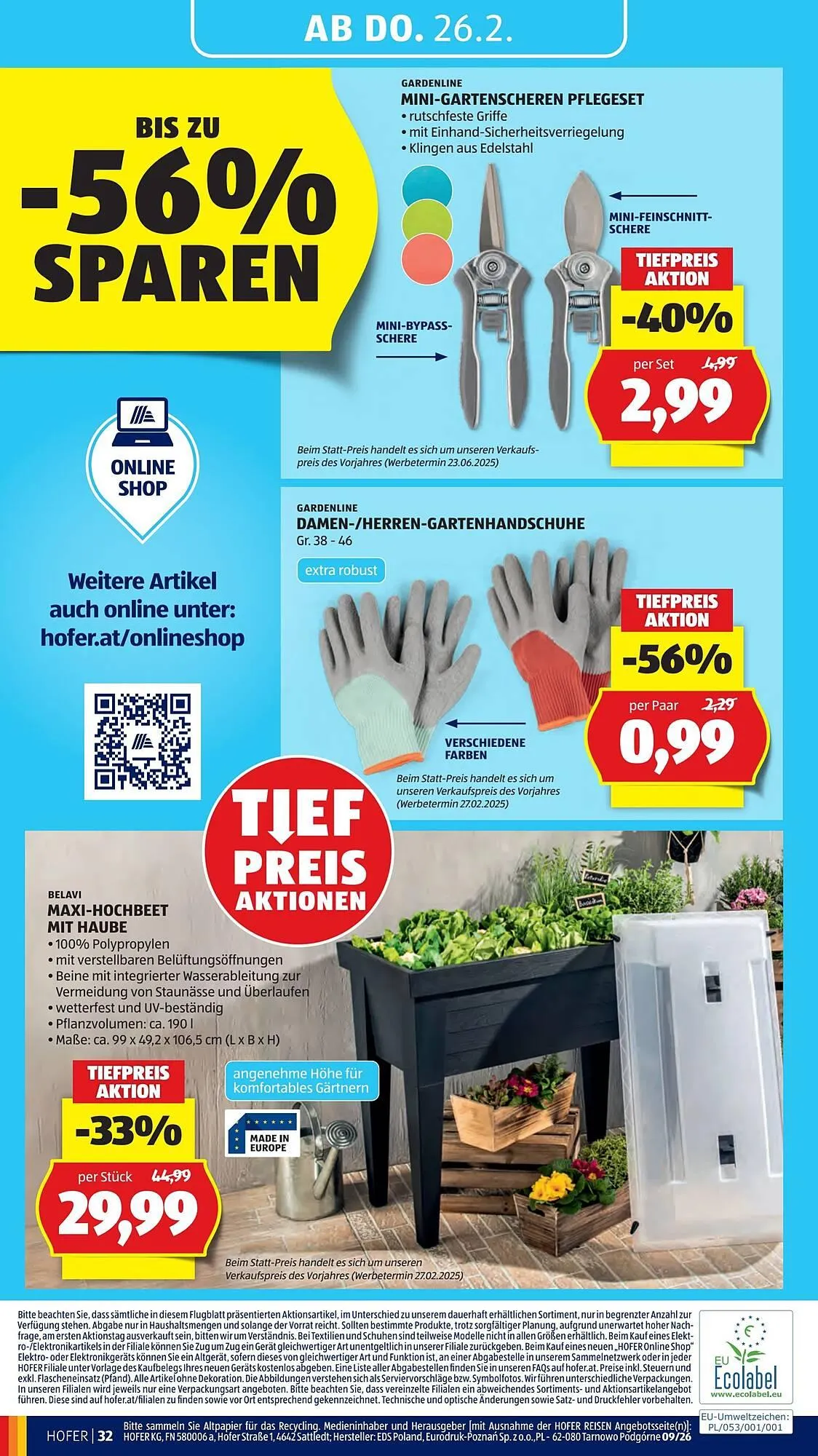 Hofer Flugblatt von 20. Februar bis 1. März 2026 - Flugblätt seite 36