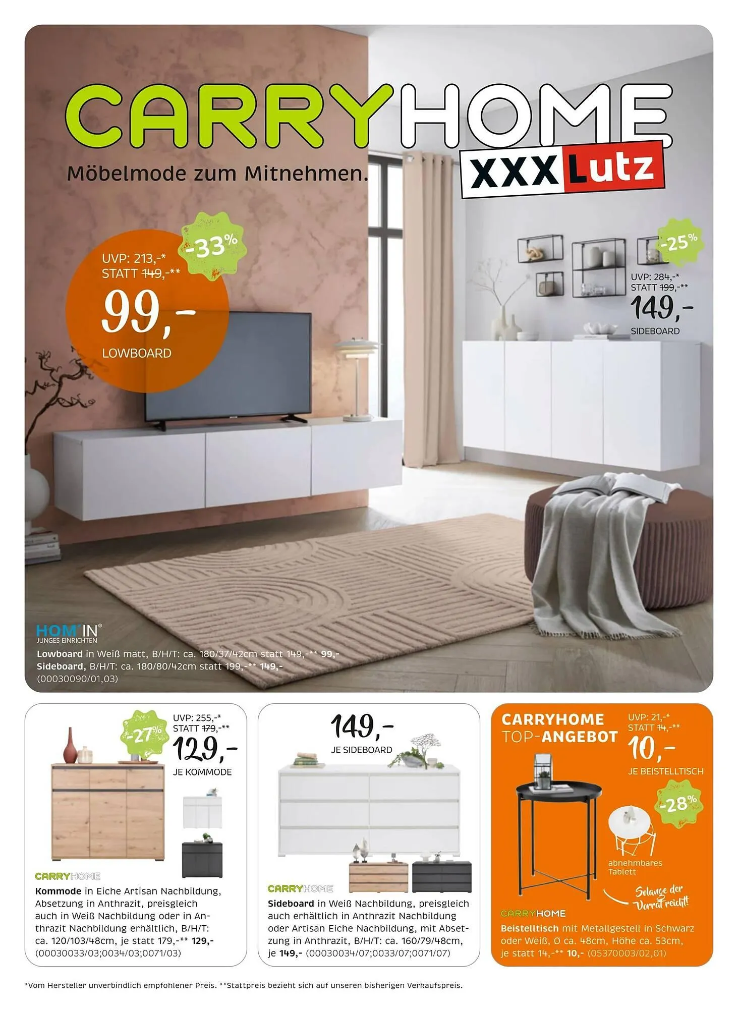 XXXLutz Prospekt - 1