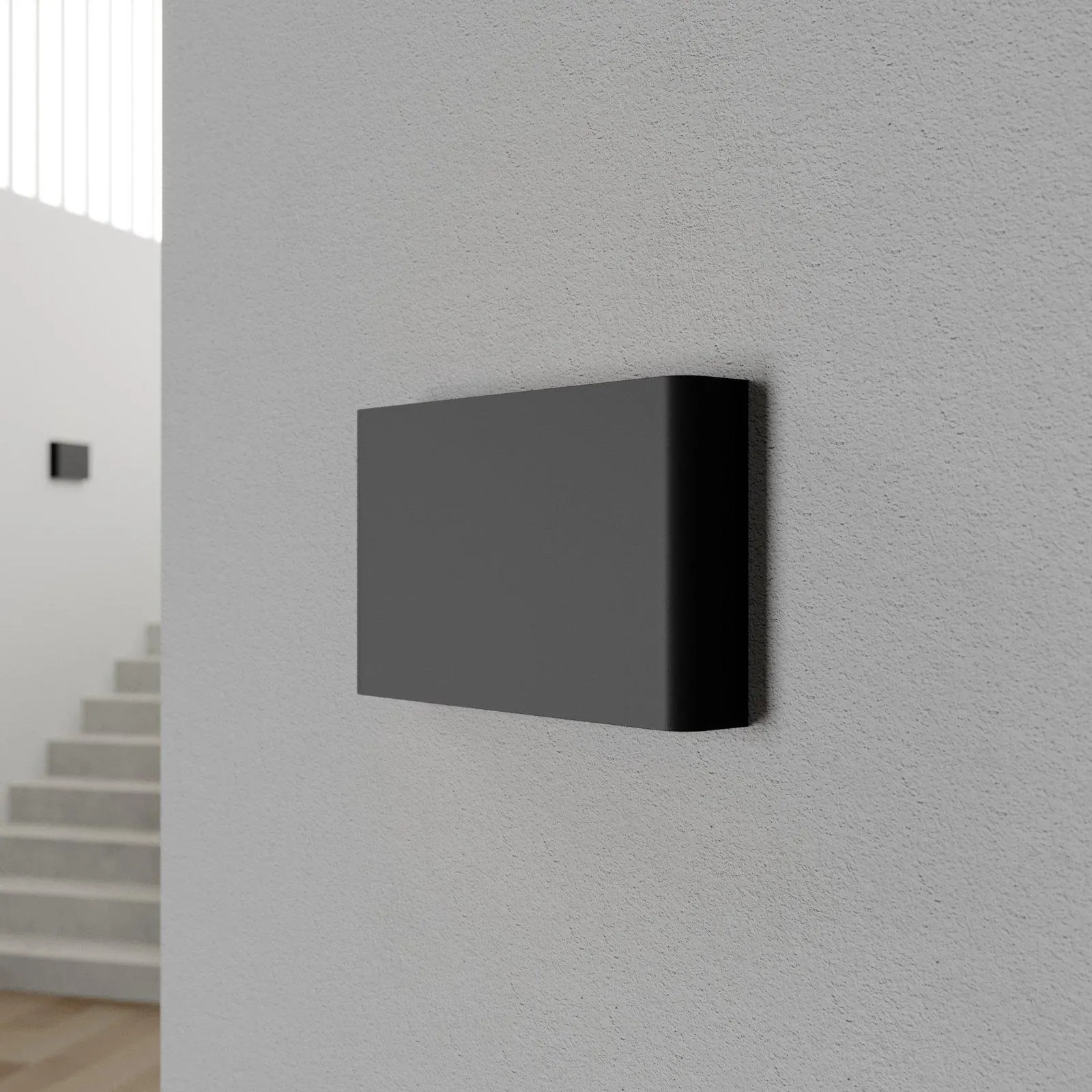 Wandleuchte Haga, weiß, Metall, G9, up/down, 15 cm hoch