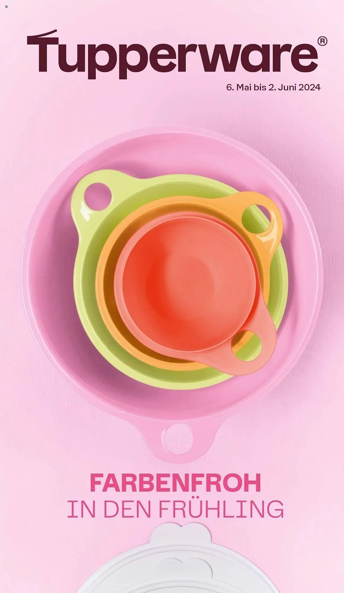 Tupperware Flugblatt von 6. Mai bis 2. Juni 2024 - Flugblätt seite  1