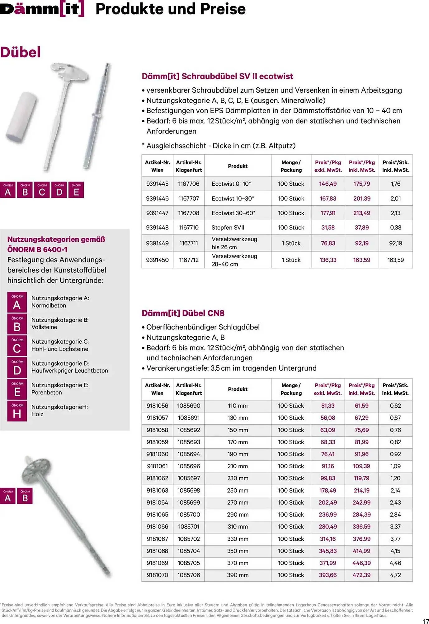 Lagerhaus Flugblatt von 8. Jänner bis 31. Dezember 2025 - Flugblätt seite  17