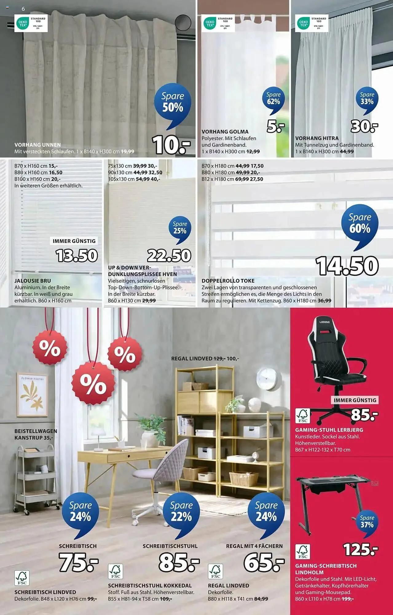 JYSK Flugblatt von 22. Jänner bis 11. Februar 2025 - Flugblätt seite 6