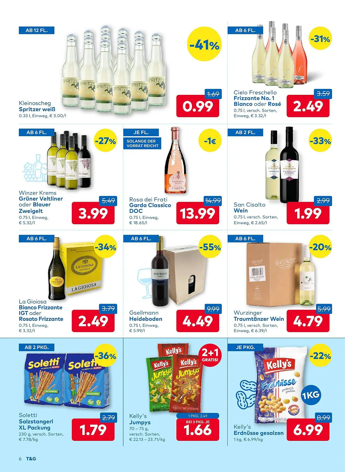 T&G Flugblatt von 15. Jänner bis 28. Jänner 2026 - Flugblätt seite  6