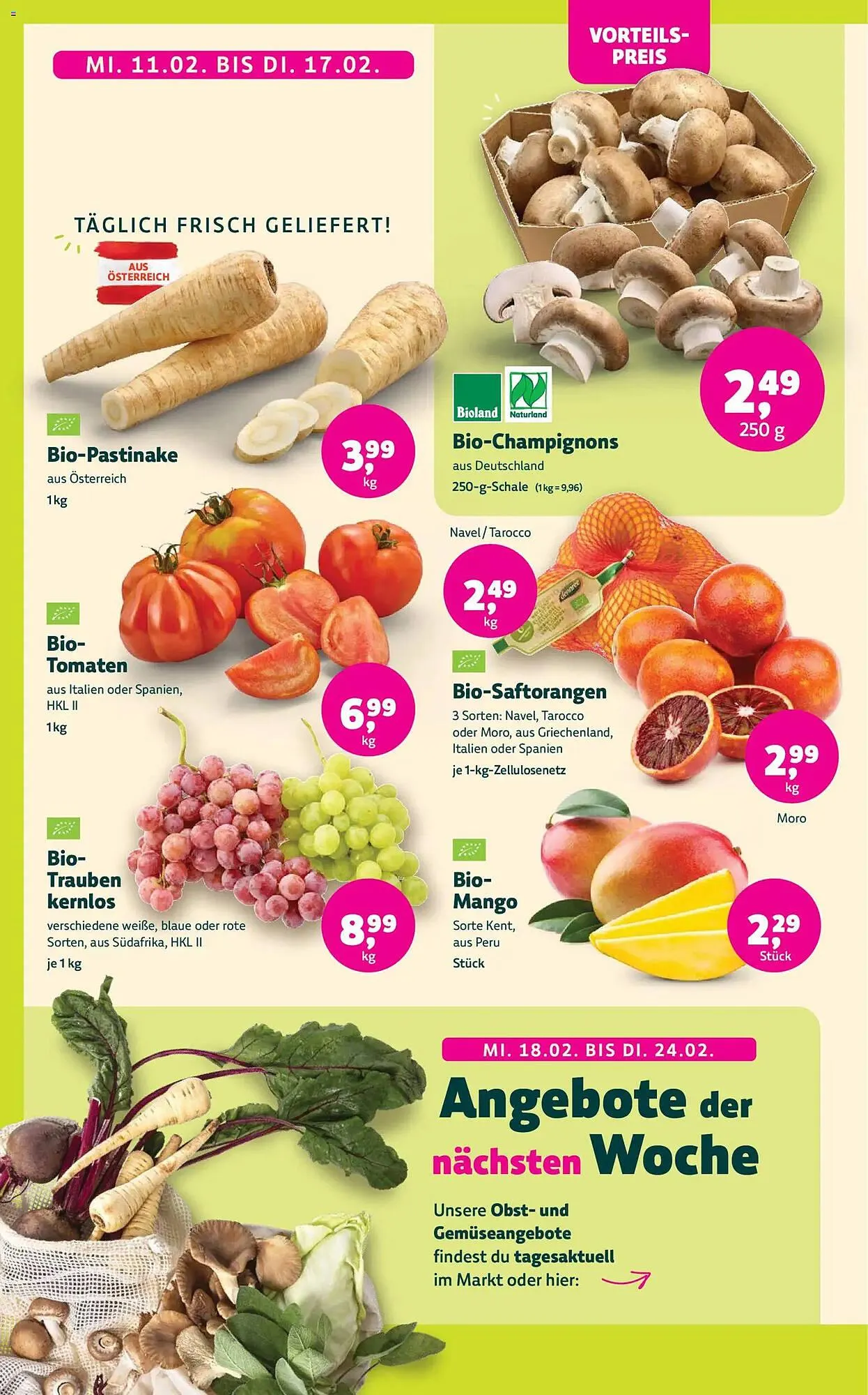 Denn's Biomarkt Flugblatt von 11. Februar bis 24. Februar 2026 - Flugblätt seite  6