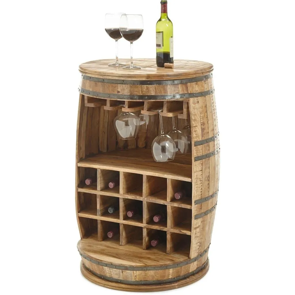 Stolkom Bartisch »Fiasko« Massivholz Mango Wood im Vintage Style