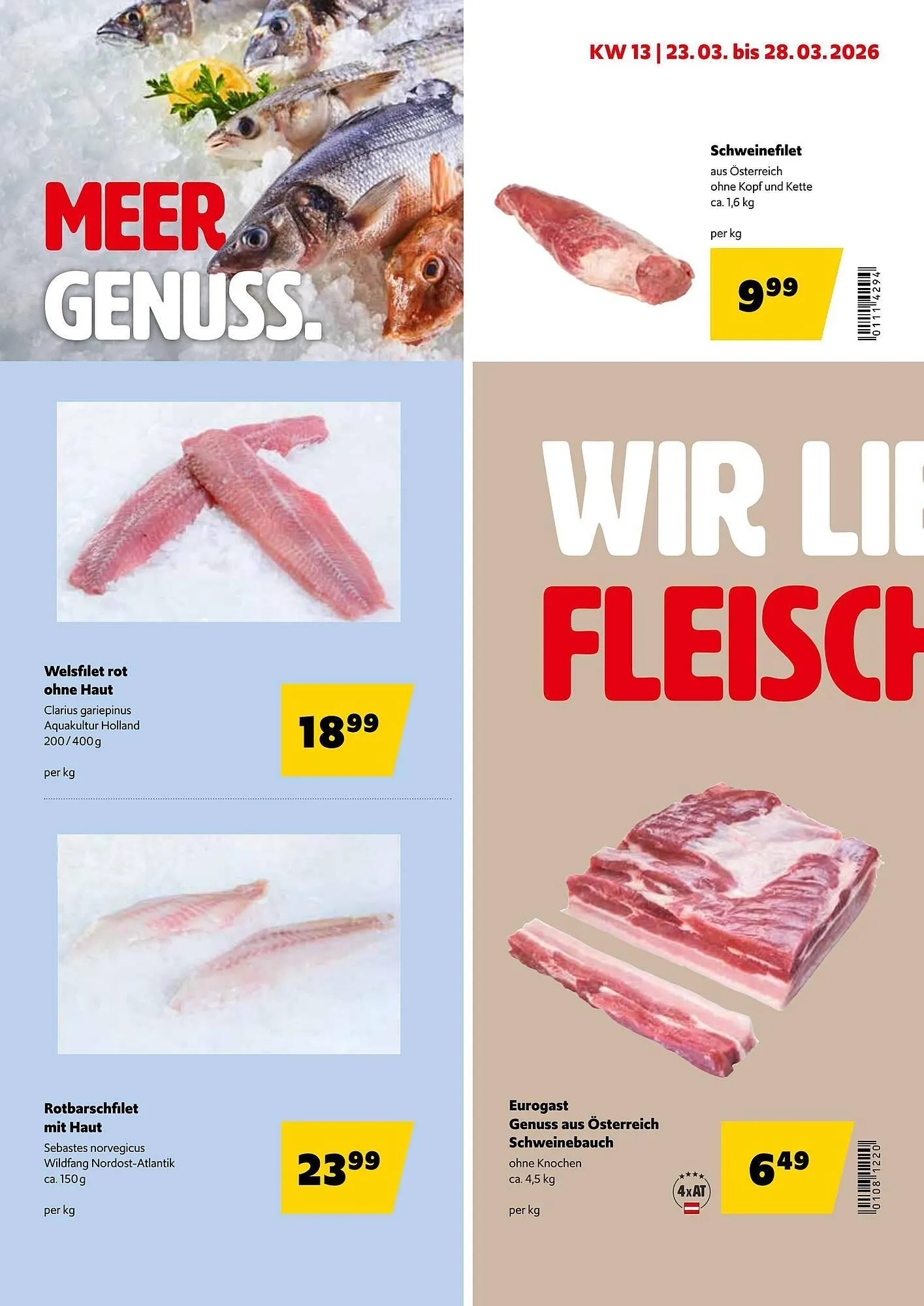 Eurogast Grissemann Flugblatt von 23. März bis 4. April 2026 - Flugblätt seite  4