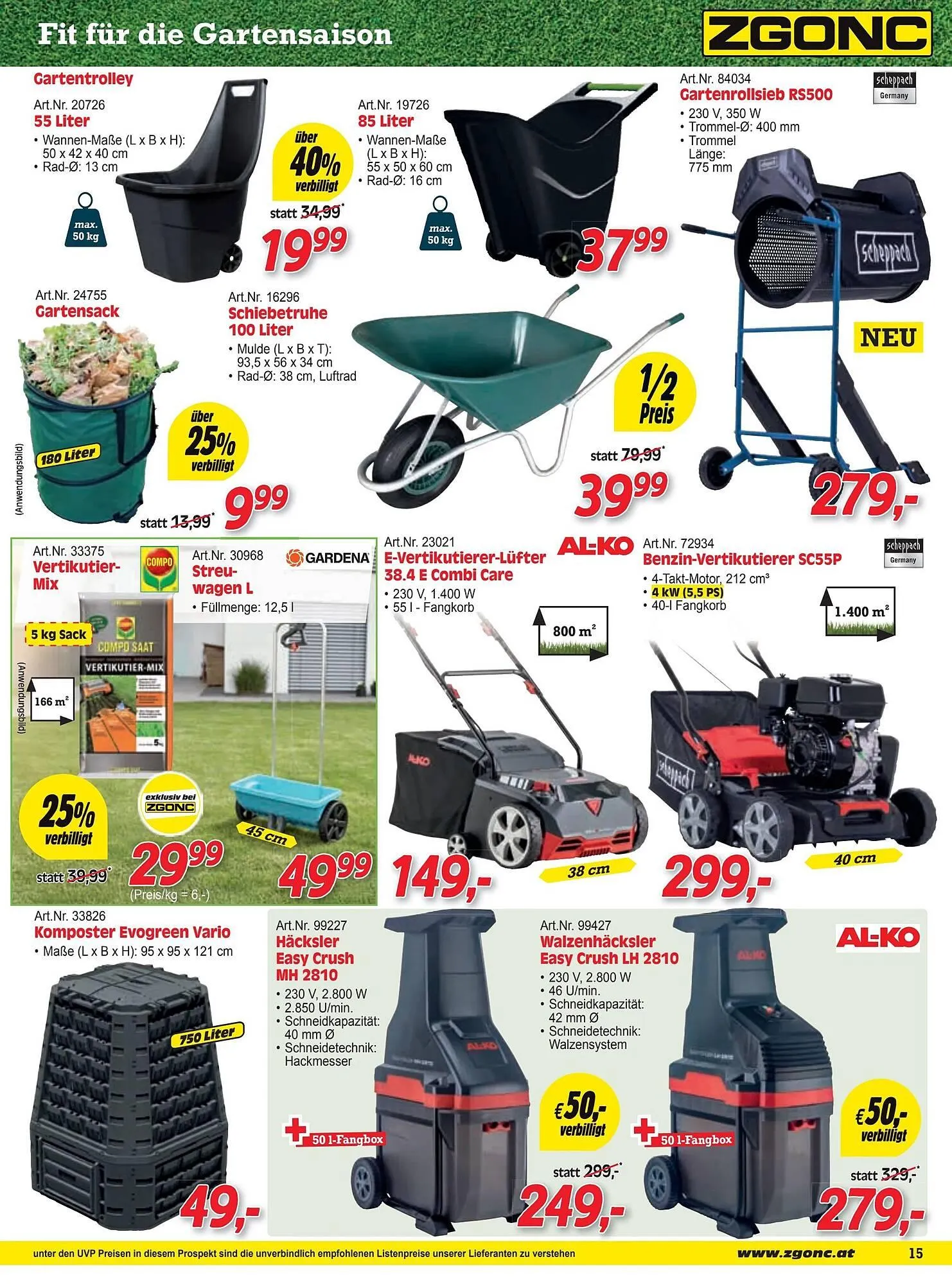 Zgonc Flugblatt von 1. März bis 28. März 2026 - Flugblätt seite  15