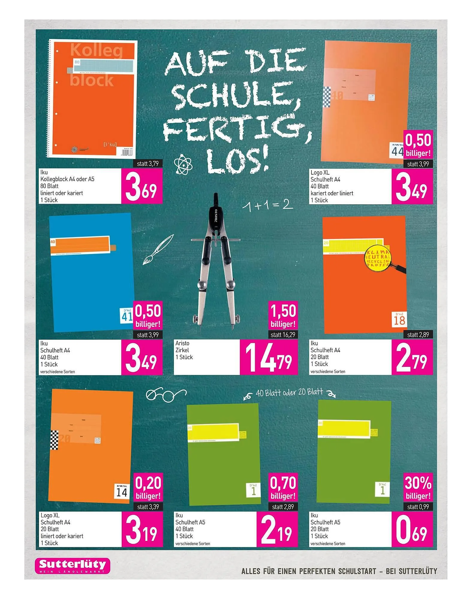 Sutterlüty Flugblatt von 7. September bis 12. September 2023 - Flugblätt seite  16