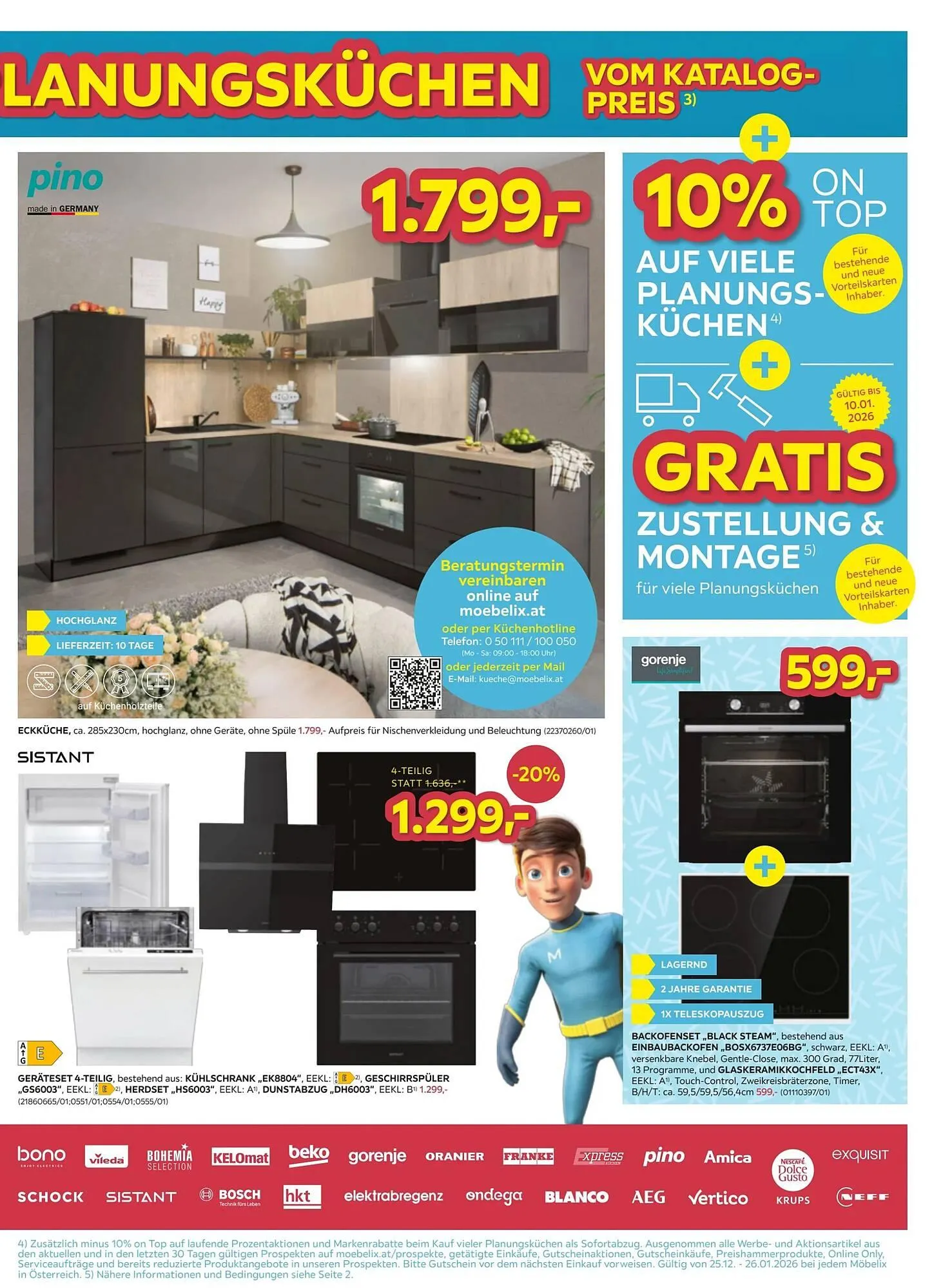 Möbelix Prospekt von 30. Dezember bis 11. Jänner 2026 - Flugblätt seite  5