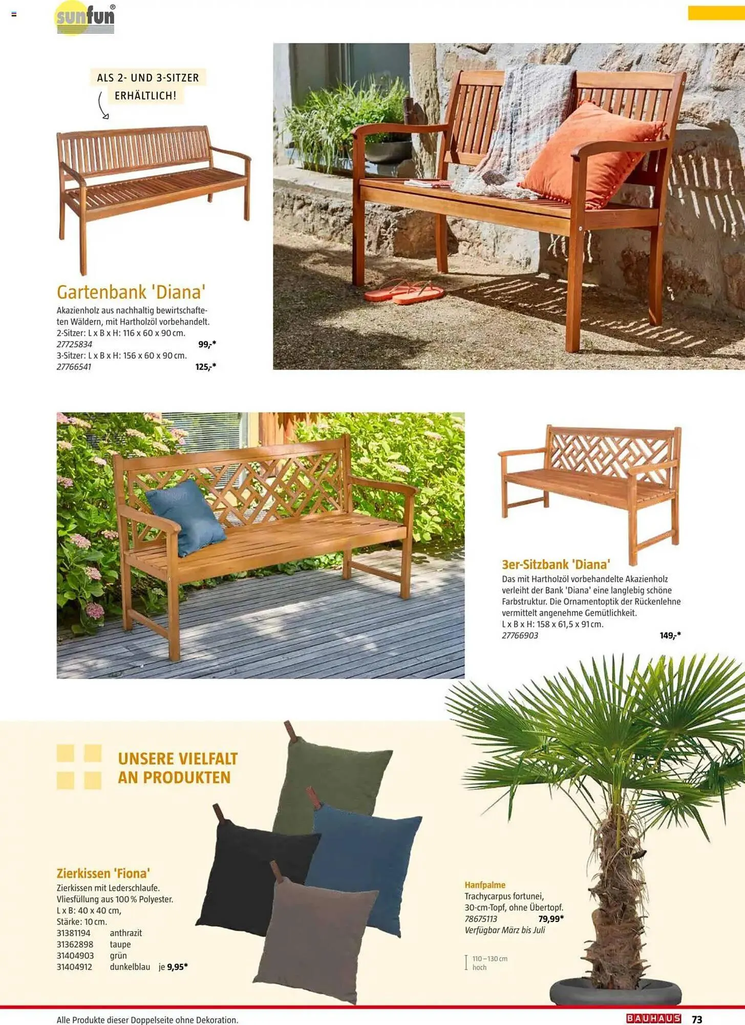 Bauhaus Flugblatt von 4. März bis 4. Jänner 2026 - Flugblätt seite  73