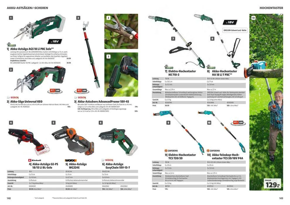 Hagebau flugblatt von 1. März bis 31. Dezember 2024 - Flugblätt seite  75