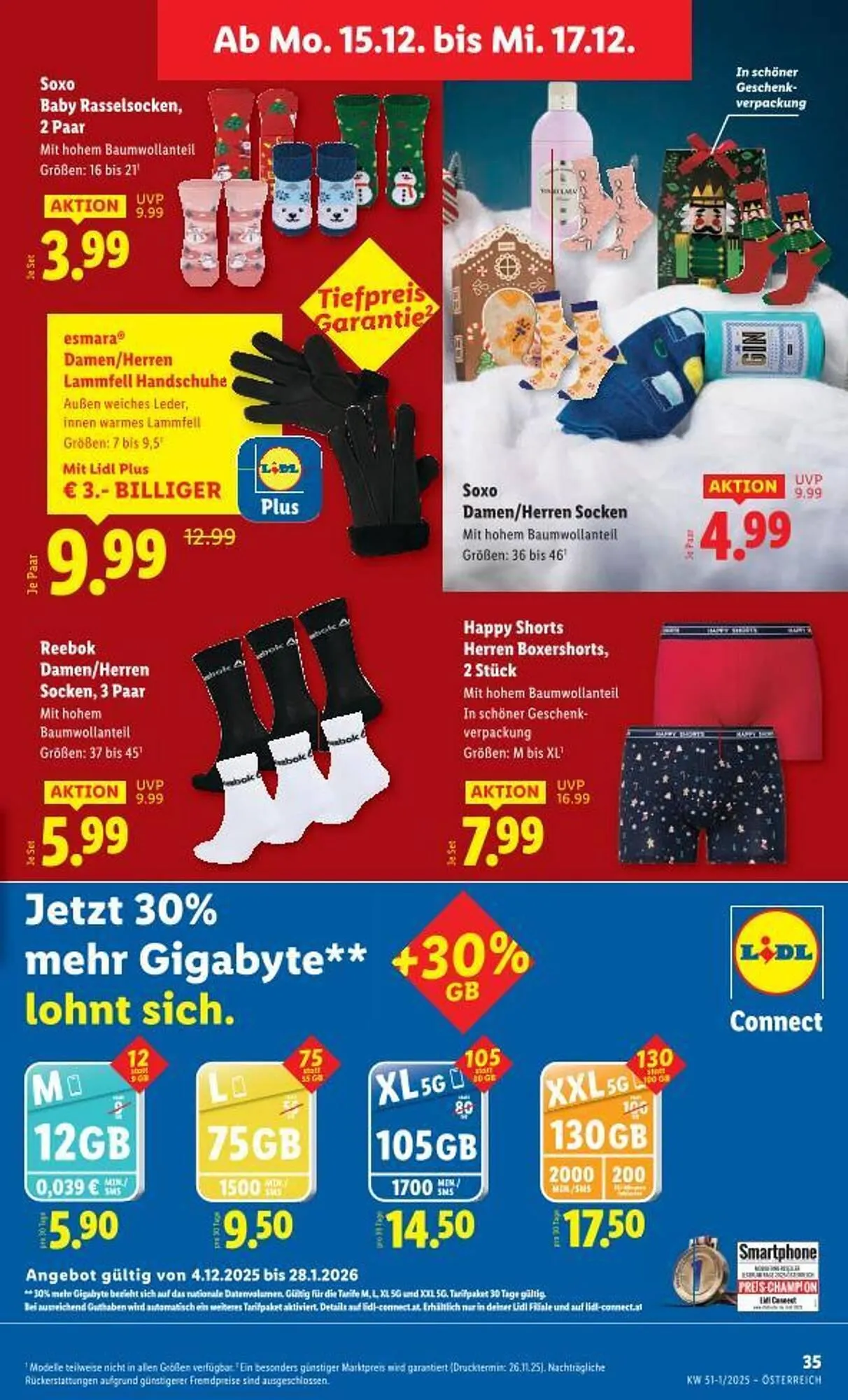 Lidl Flugblatt von 11. Dezember bis 17. Dezember 2025 - Flugblätt seite 40