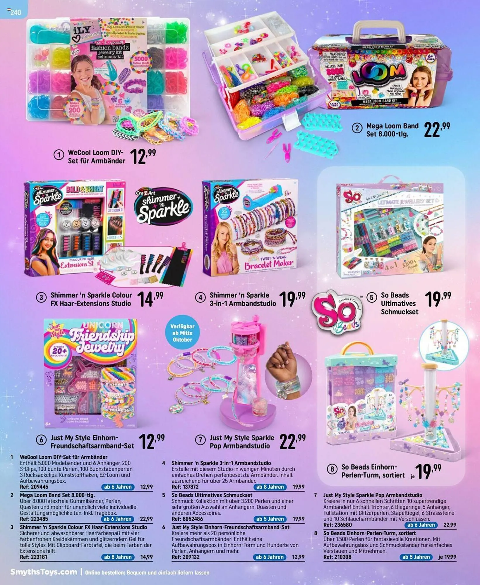 Smyths Toys Flugblatt von 25. September bis 13. Dezember 2024 - Flugblätt seite  240