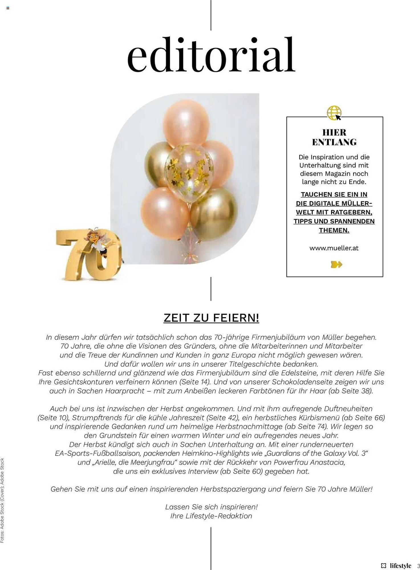 Müller Flugblatt von 1. September bis 31. Oktober 2023 - Flugblätt seite 3