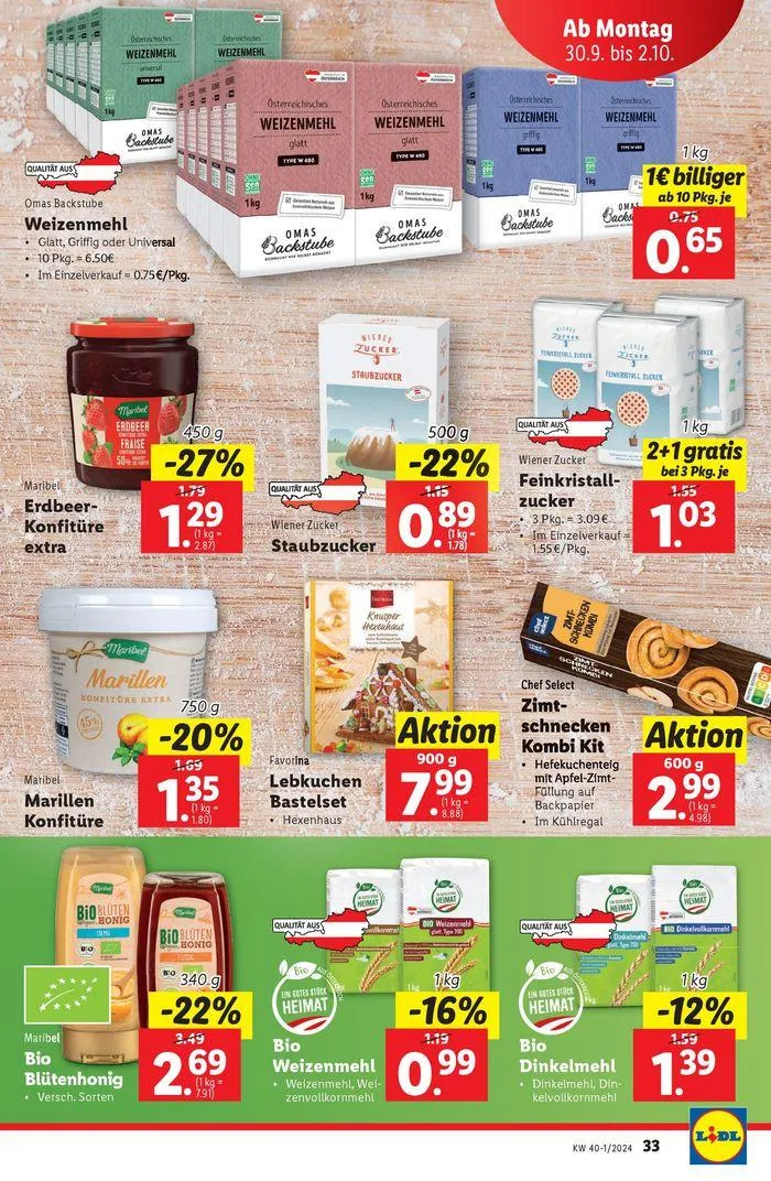 Aktuelle Flugblätter Ab Donnerstag, 26.9. von 26. September bis 2. Oktober 2024 - Flugblätt seite 35