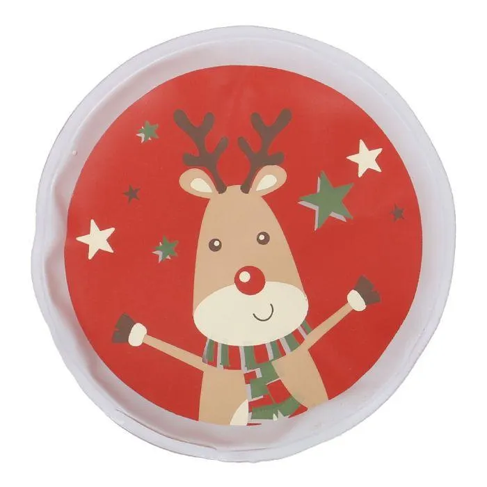 Taschenwärmer Weihnachten, Rentier comic