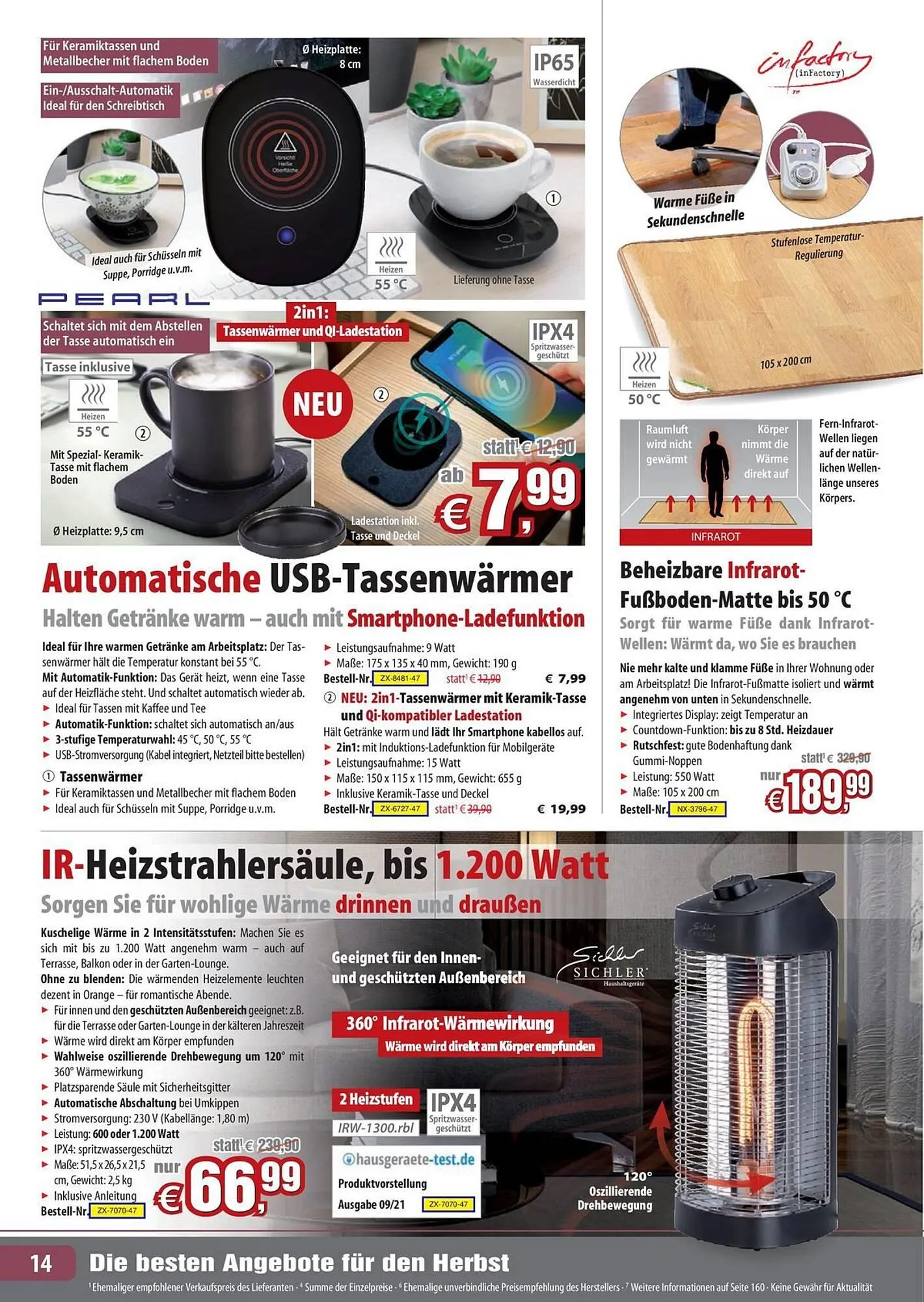 Pearl Flugblatt von 31. August bis 28. September 2024 - Flugblätt seite  14