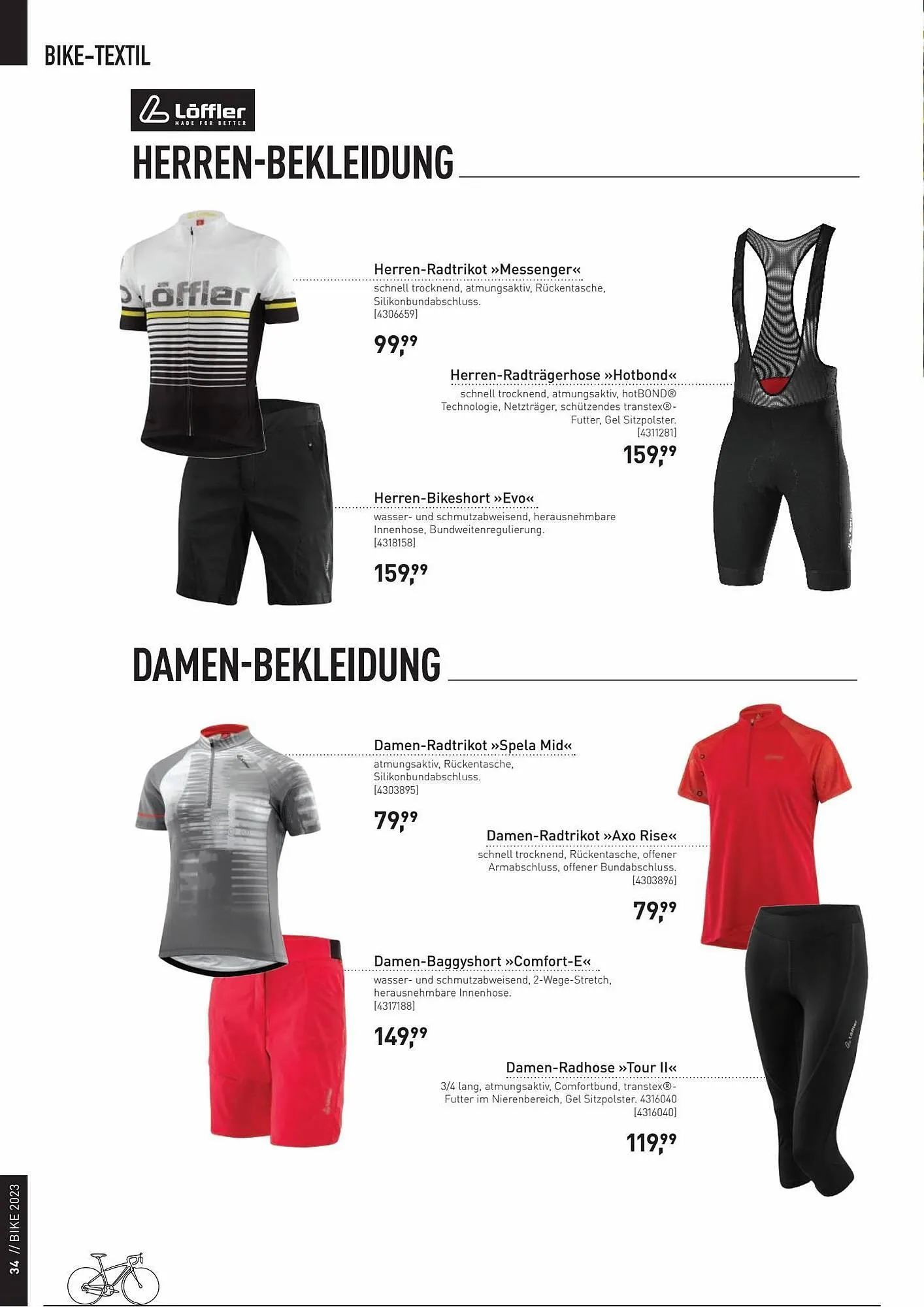 Intersport Flugblatt von 3. April bis 31. Dezember 2023 - Flugblätt seite  34