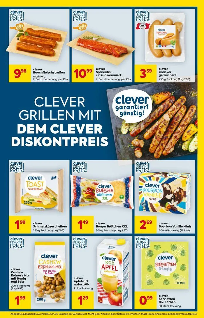 Billa flugblatt von 13. Juni bis 27. Juni 2024 - Flugblätt seite 3