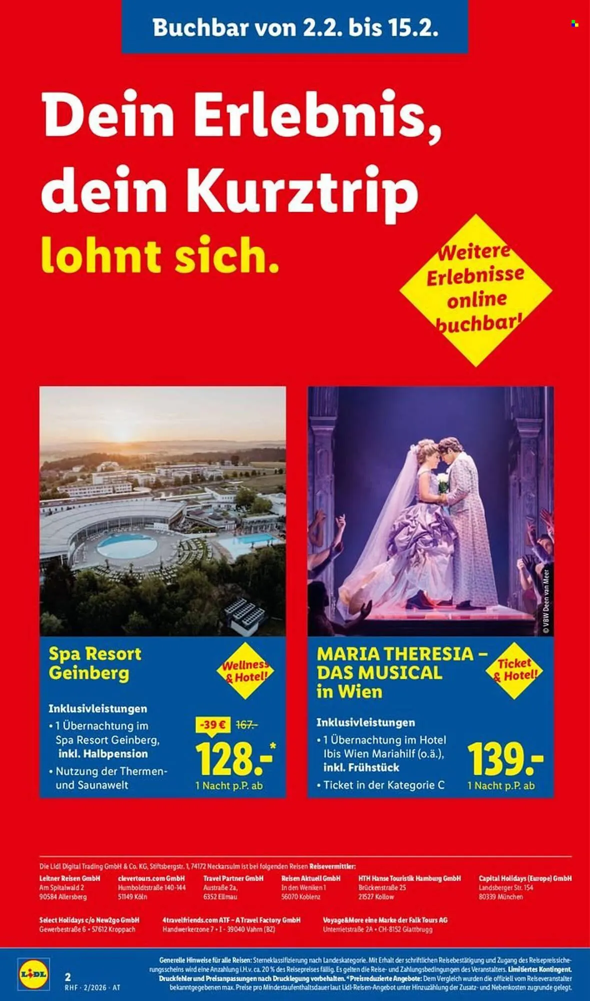 Lidl Flugblatt von 31. Jänner bis 28. Februar 2026 - Flugblätt seite  2
