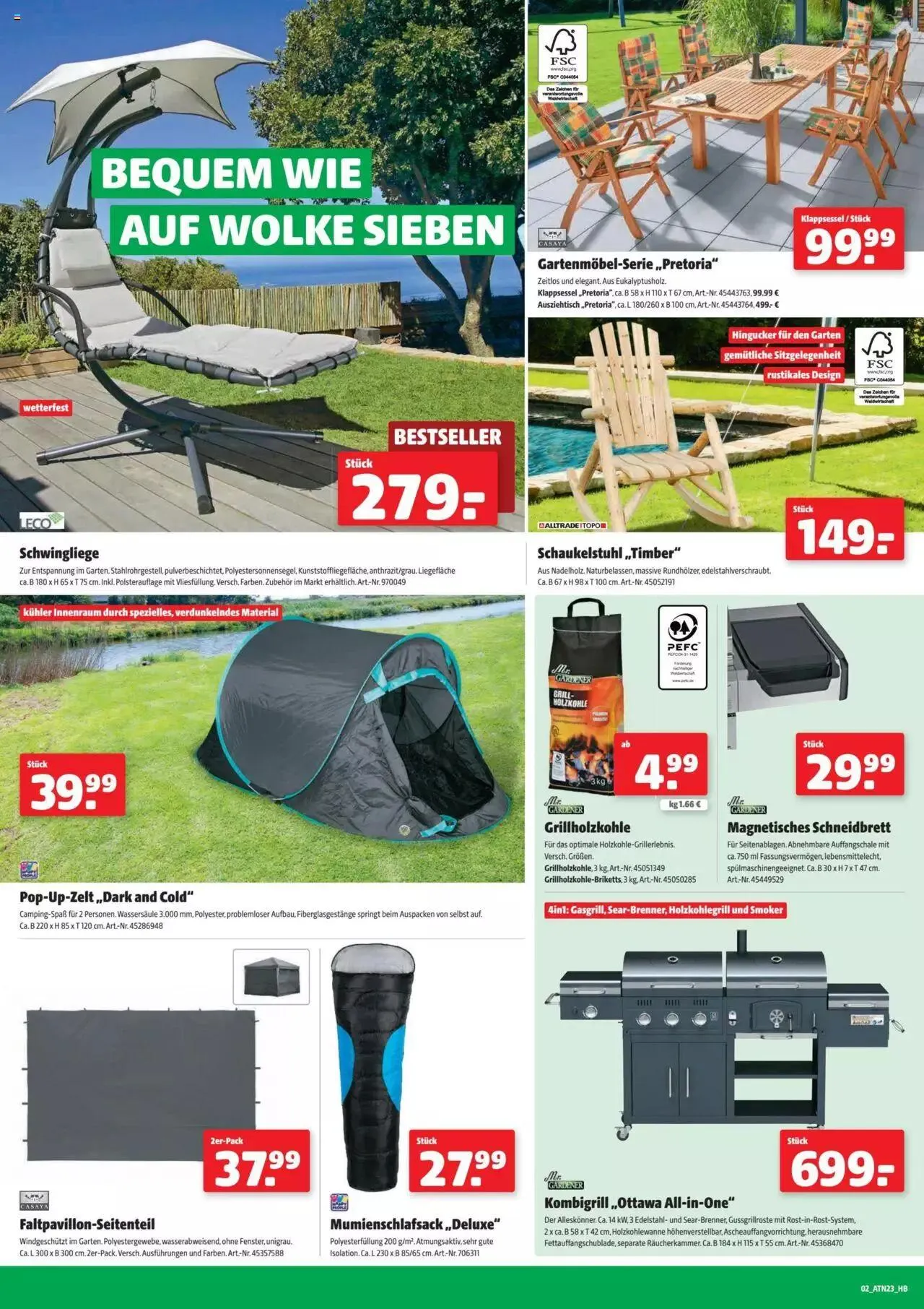 Hagebau Flugblatt von 28. Mai bis 31. Dezember 2023 - Flugblätt seite  2