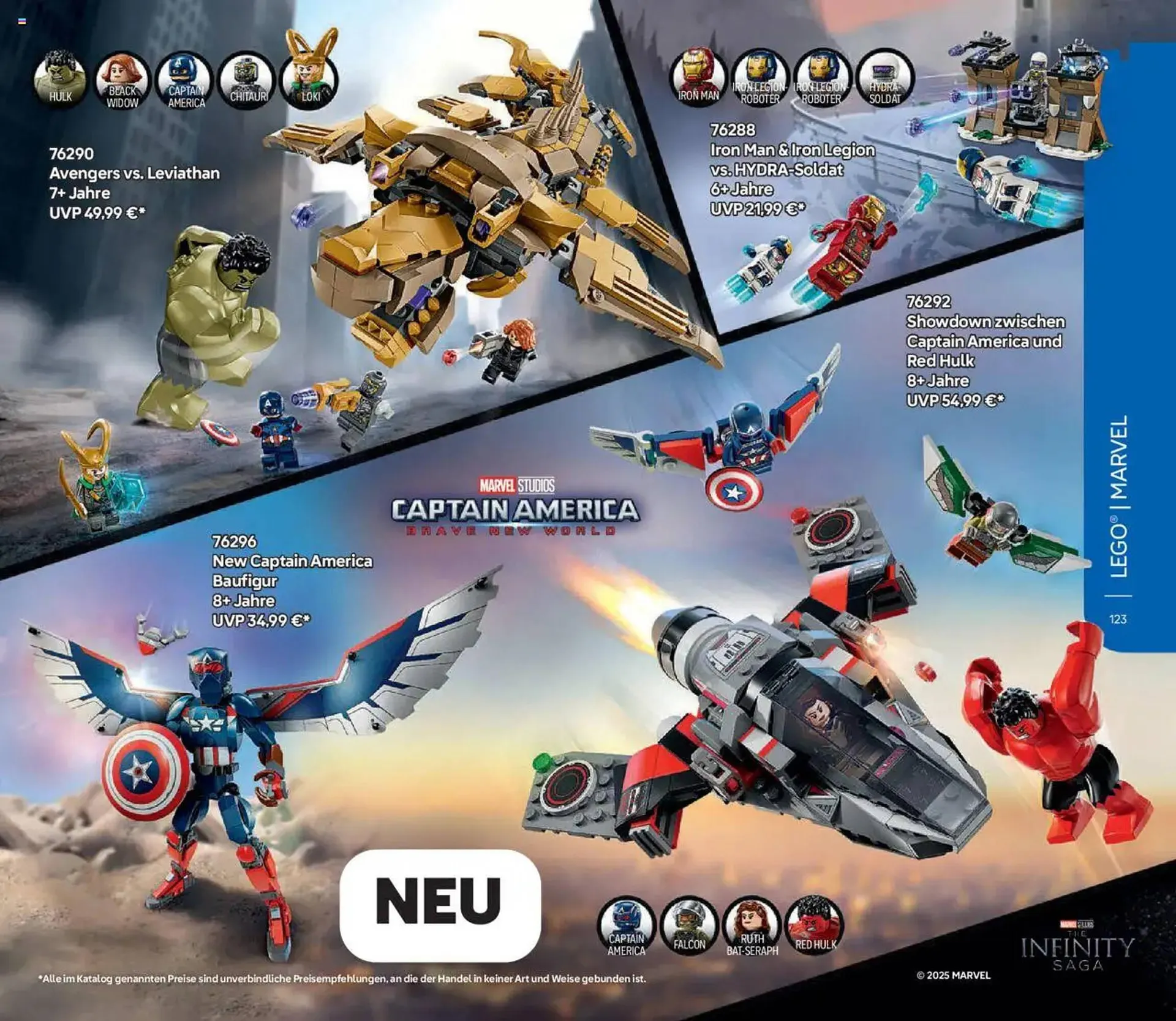 Lego Flugblatt von 3. Jänner bis 4. Juli 2025 - Flugblätt seite 125