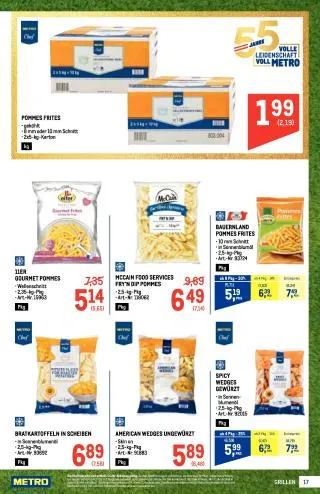 METRO Flugblatt Food - Profi von 11. Juni bis 24. Juni 2026 - Flugblätt seite  17
