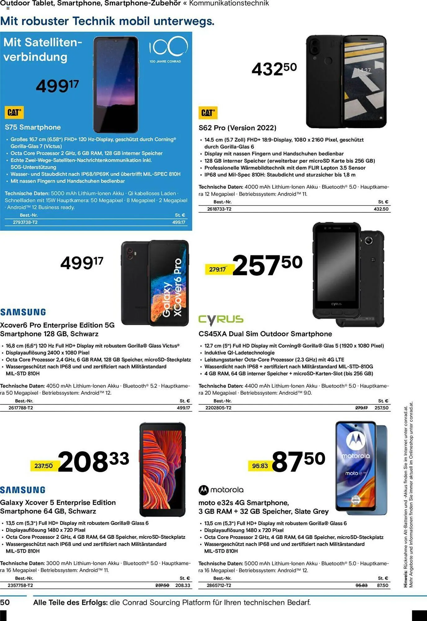 Conrad Flugblatt von 4. September bis 22. Oktober 2023 - Flugblätt seite  52