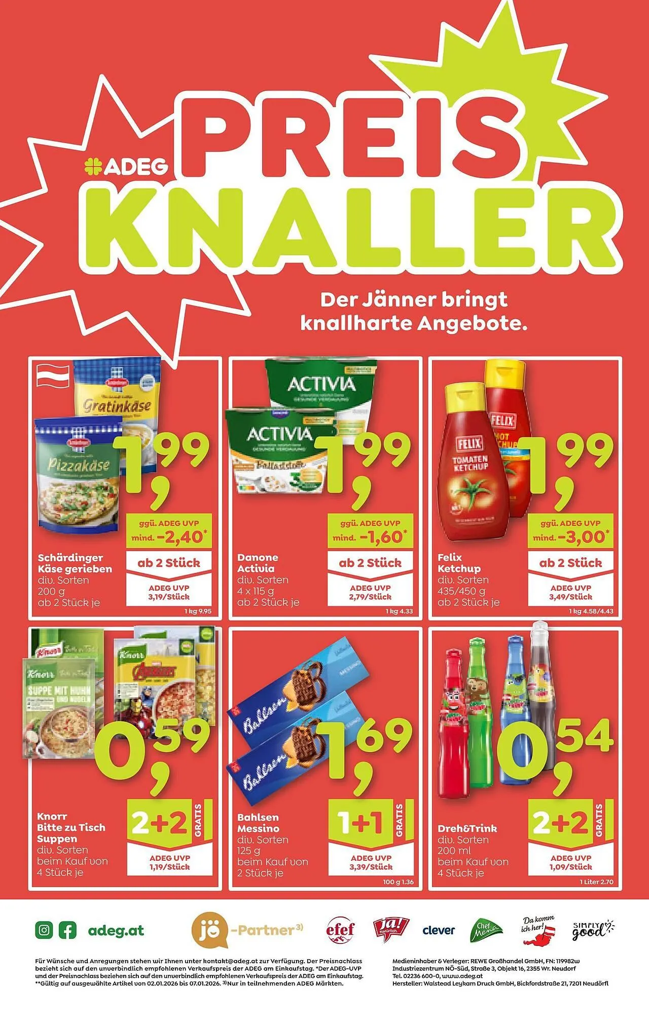 ADEG Flugblatt von 8. Jänner bis 14. Jänner 2026 - Flugblätt seite 16