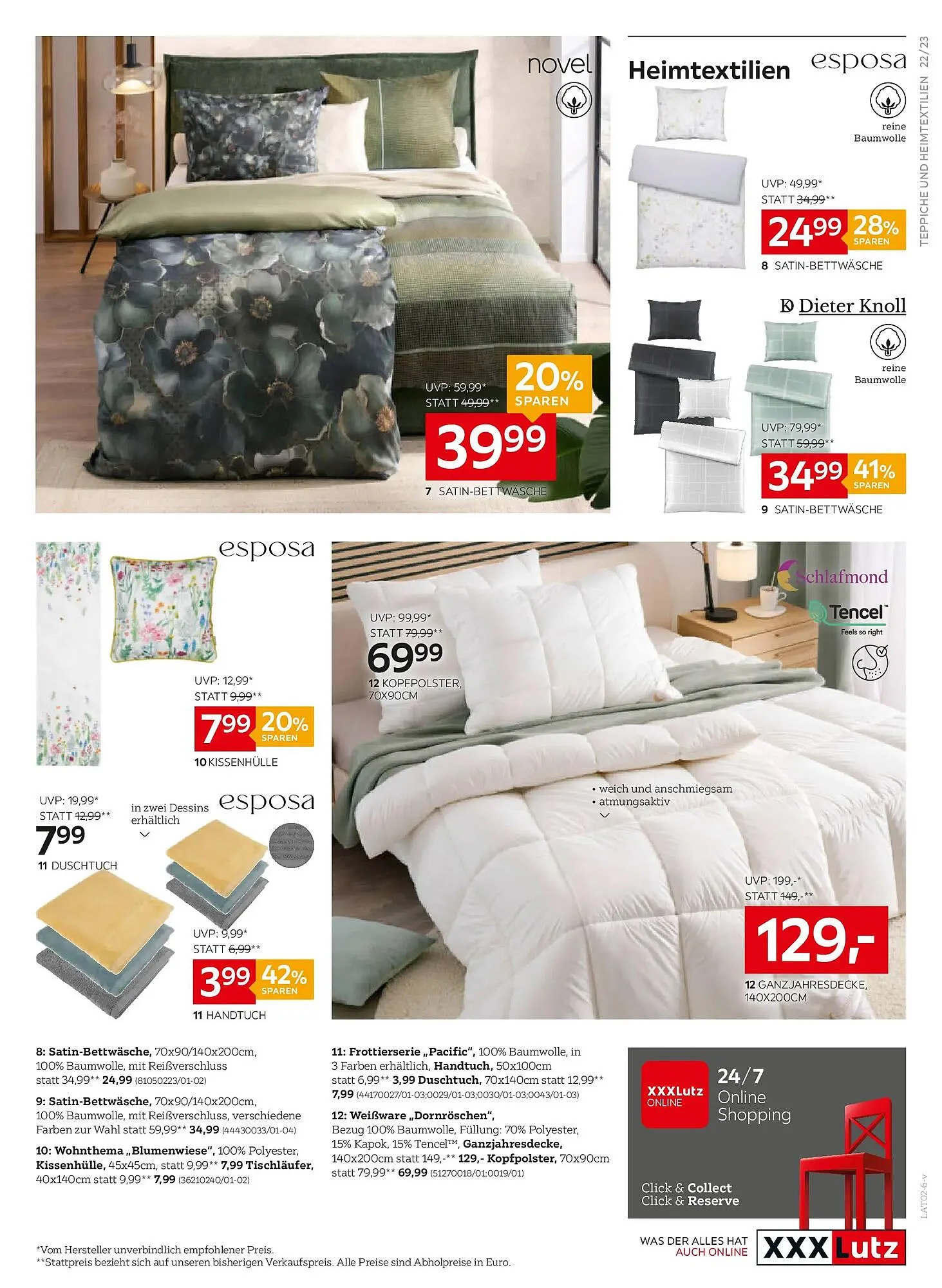 XXXLutz Prospekt von 18. Februar bis 24. Februar 2026 - Flugblätt seite  23