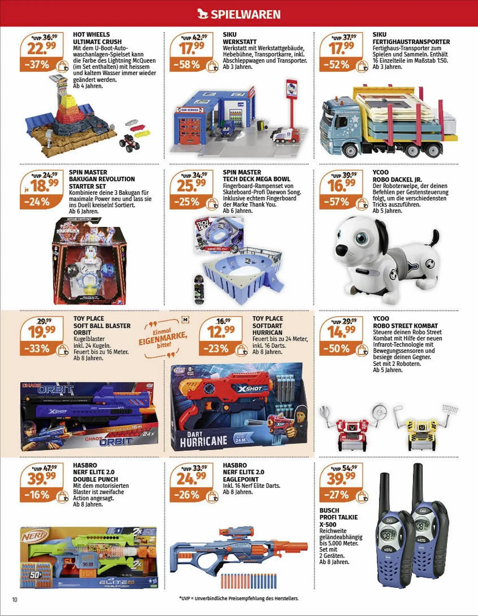 Müller Flugblatt von 18. September bis 23. September 2023 - Flugblätt seite 10