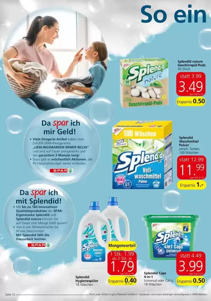 Tolles Angebot für alle Kunden von 25. September bis 9. Oktober 2024 - Flugblätt seite 12