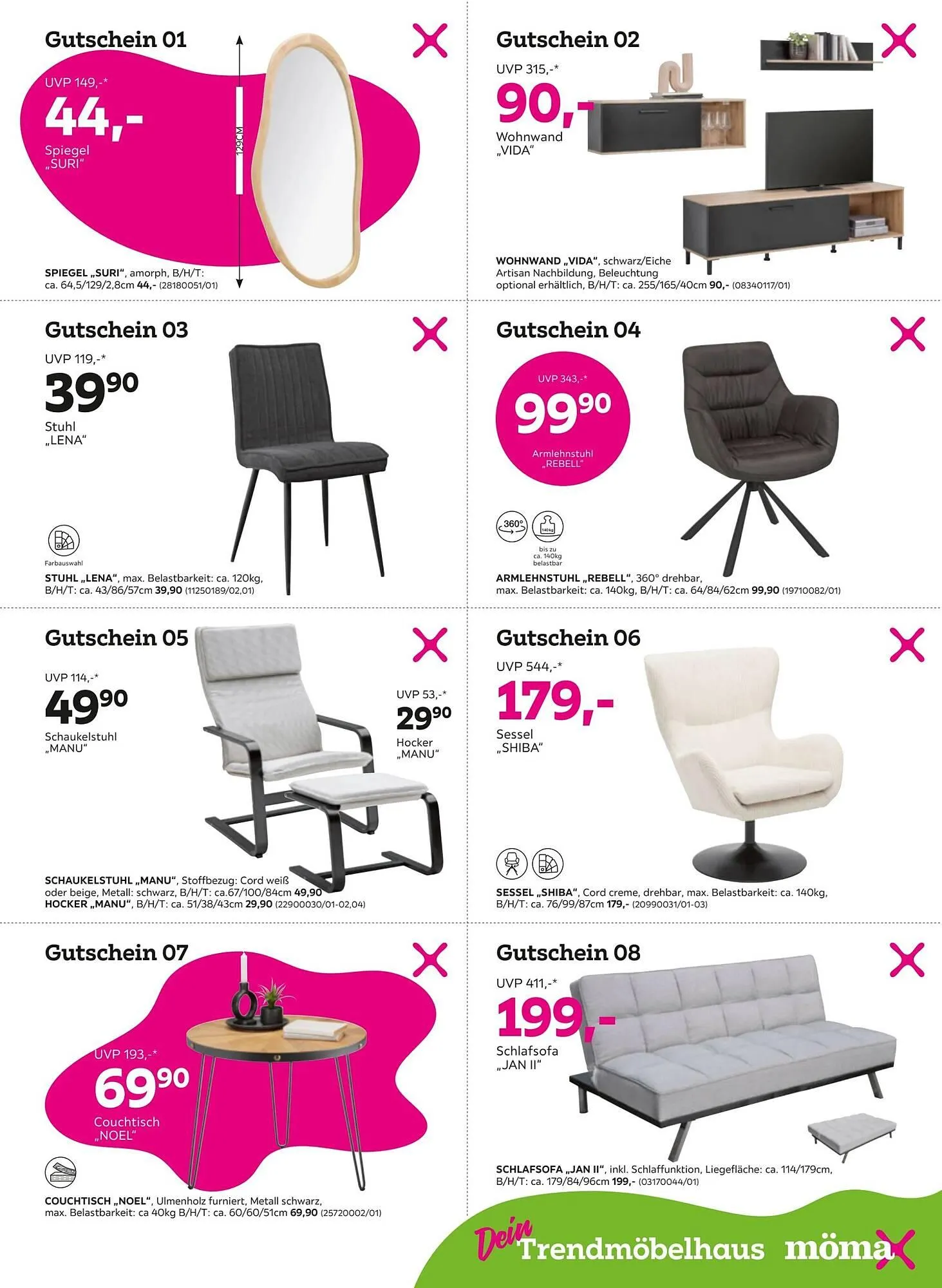 Mömax Flugblatt von 28. Dezember bis 6. Jänner 2026 - Flugblätt seite 3