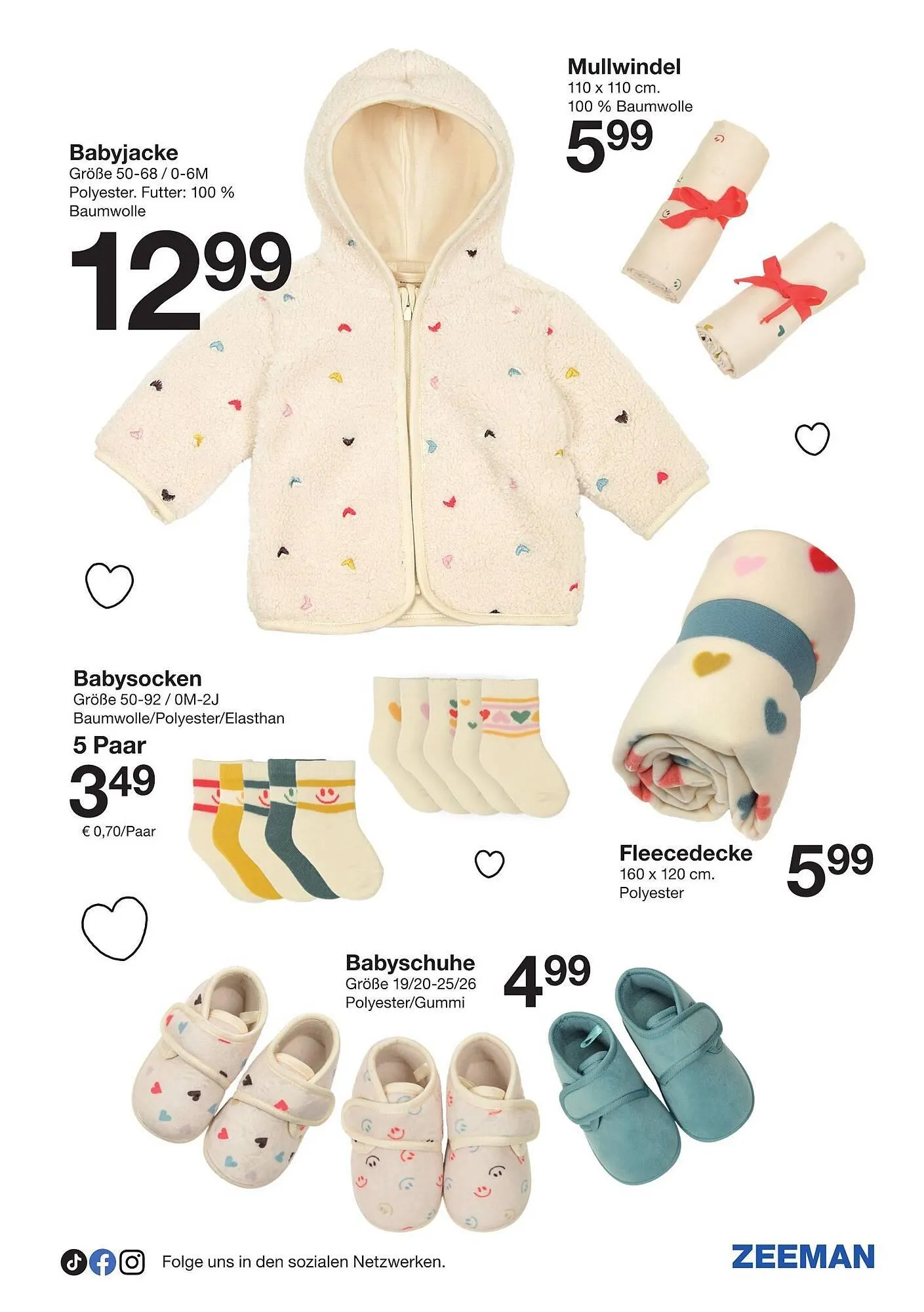 Zeeman Prospekt von 17. Jänner bis 30. Jänner 2026 - Flugblätt seite  3