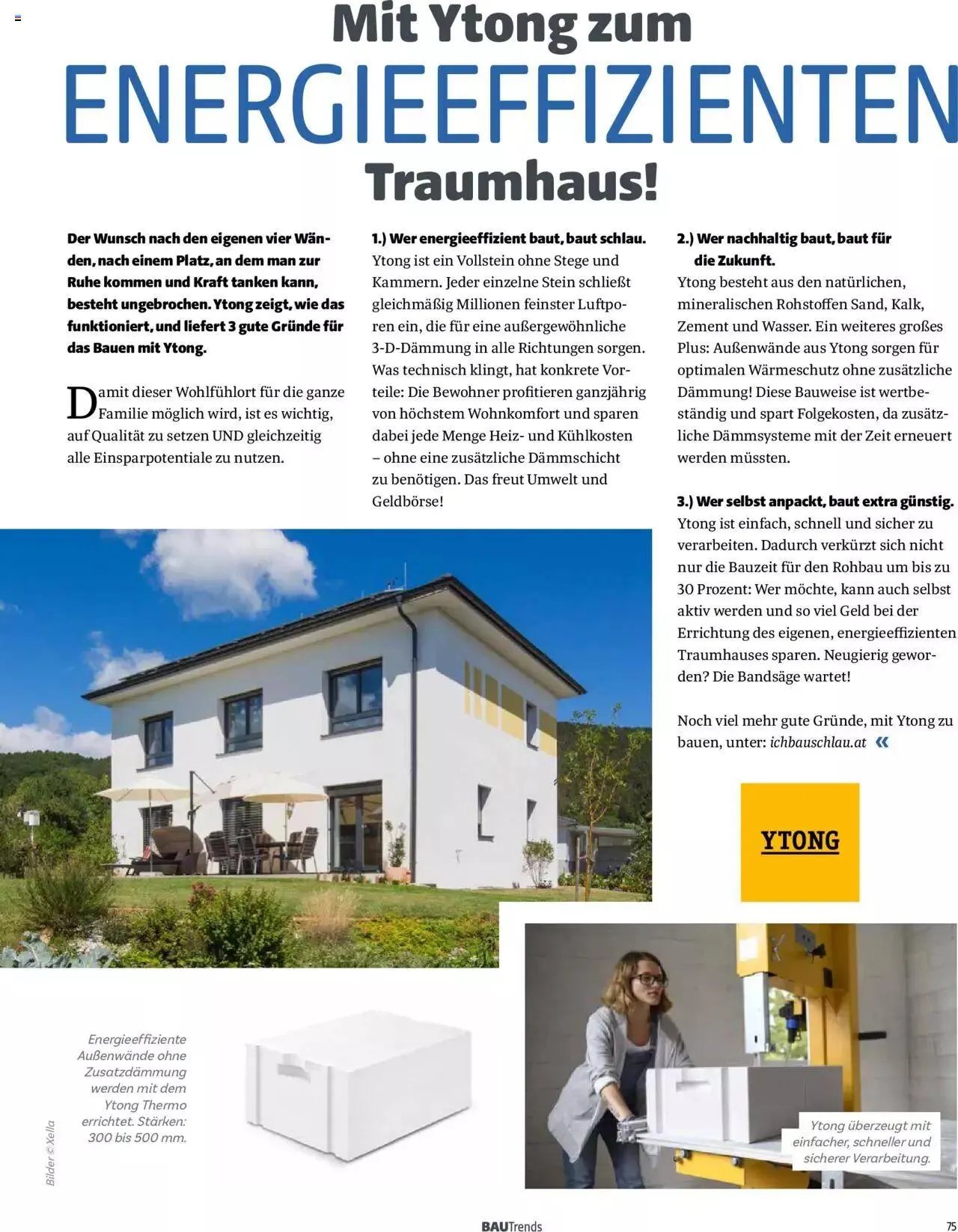 Hagebau Bautrends von 4. April bis 31. Dezember 2024 - Flugblätt seite  75