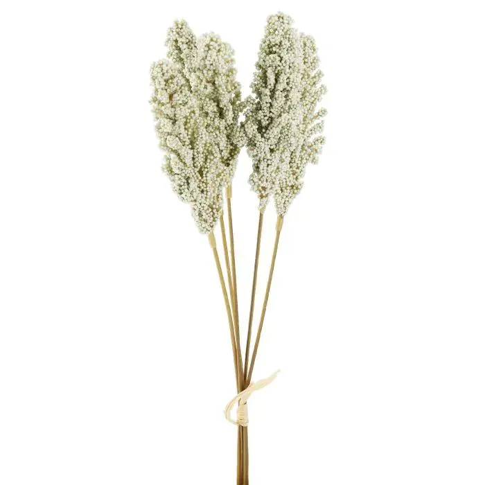 Strauß Rispen, 5 Blüten, hellgrün, 30 cm