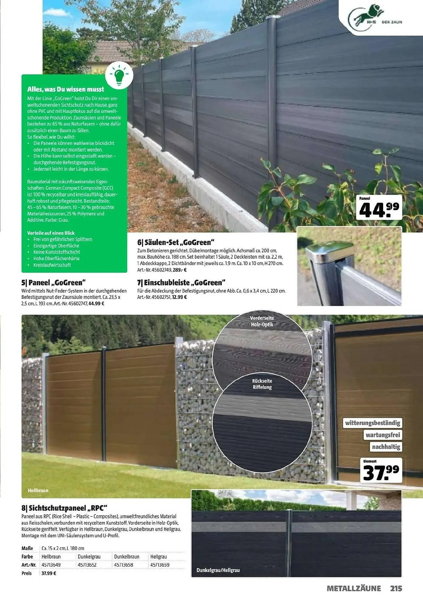 Der Grissemann Flugblatt von 14. März bis 31. Dezember 2025 - Flugblätt seite  215