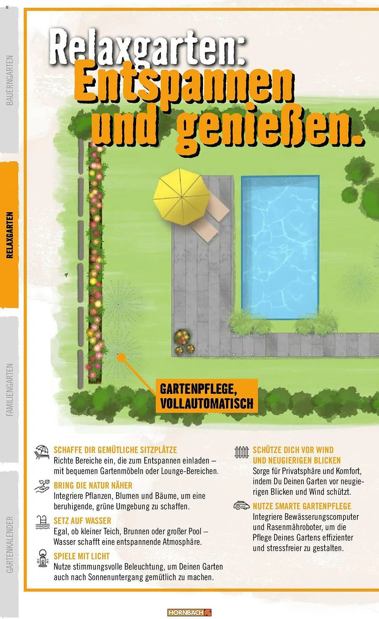Hornbach Flugblatt von 21. März bis 31. Dezember 2024 - Flugblätt seite  20