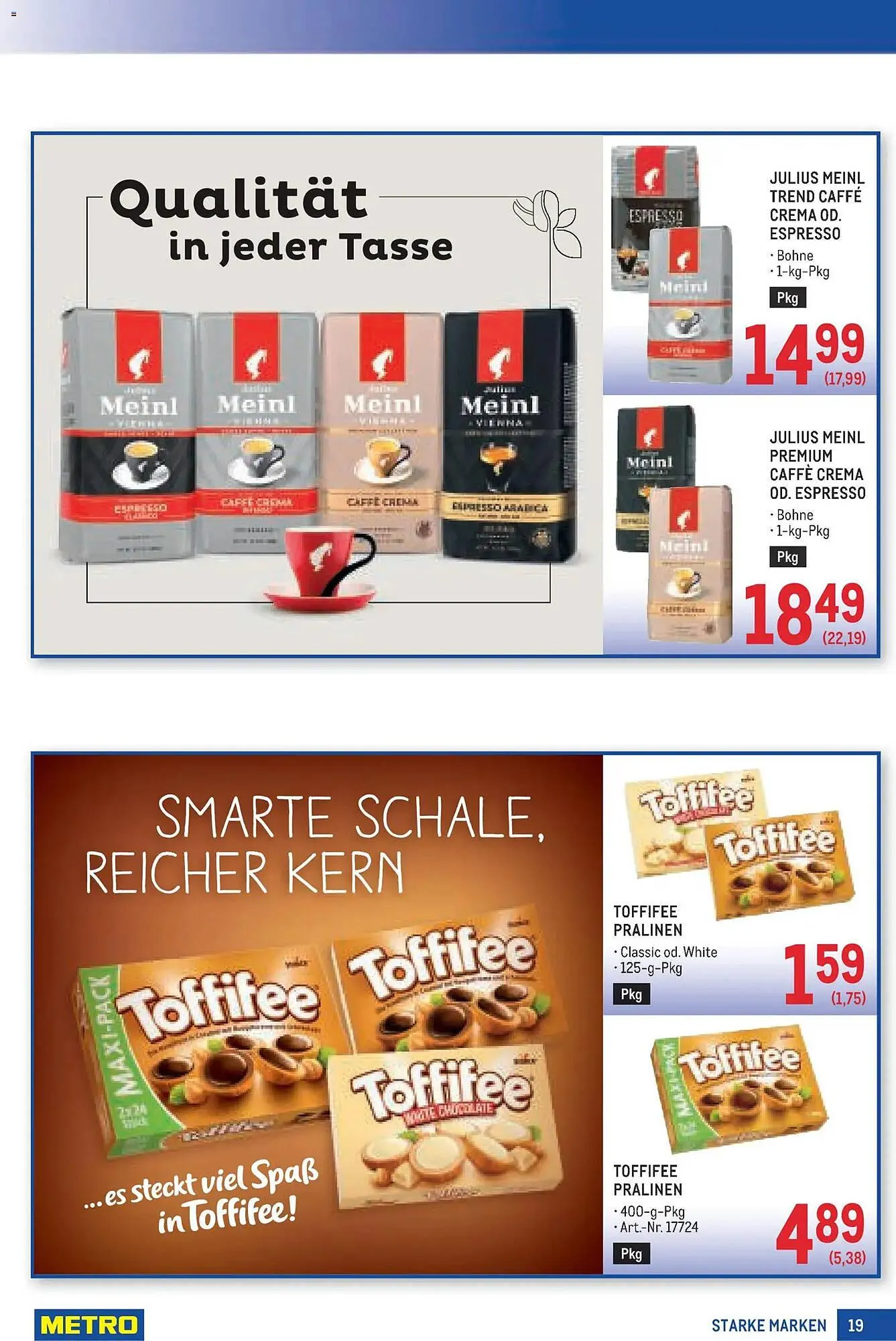 Metro Flugblatt von 9. Juli bis 22. Juli 2026 - Flugblätt seite  19