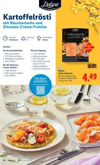 Lidl Flugblatt - Deluxe Ostern von 1. März bis 4. April 2026 - Flugblätt seite 10