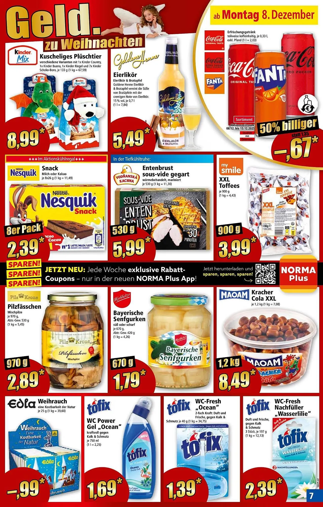 Norma Prospekt von 8. Dezember bis 14. Dezember 2025 - Flugblätt seite  7